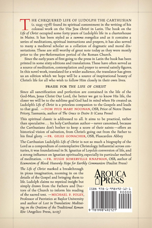 The Life of Christ (Vita Jesu Christi): Vol. 1, Reader's Edition