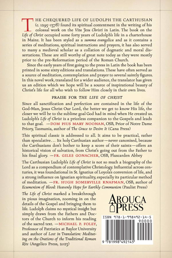 The Life of Christ (Vita Jesu Christi): Vol. 2, Reader's Edition