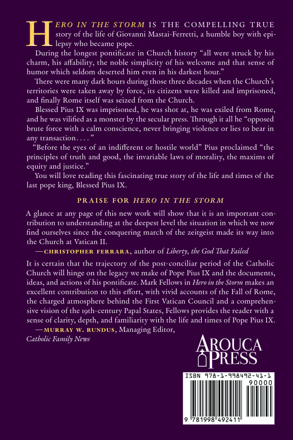 Hero in the Storm: Pius IX Against the Revolution
