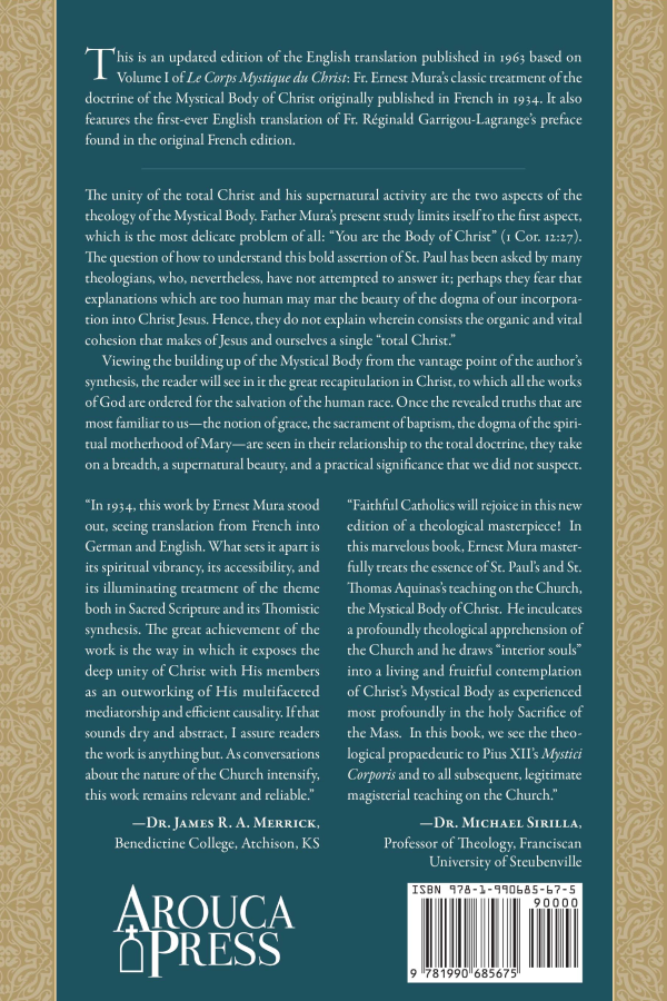 The Nature of the Mystical Body (Vol. 1)
